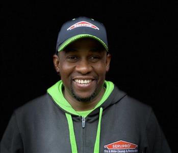 image of male against a black background
