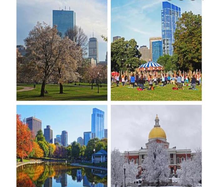 different seasons in Boston Massachusetts 